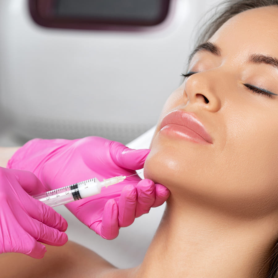 Preenchimento de Queixo