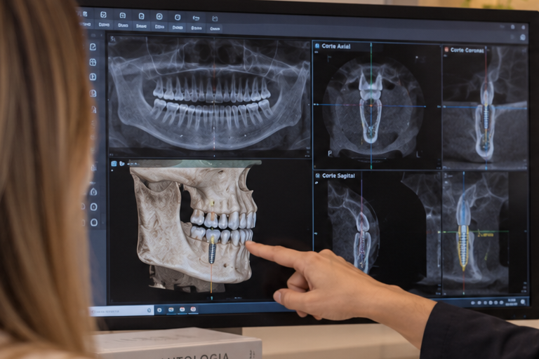 Planejamento por imagem: por que o implante dentário dói menos com esse cuidado